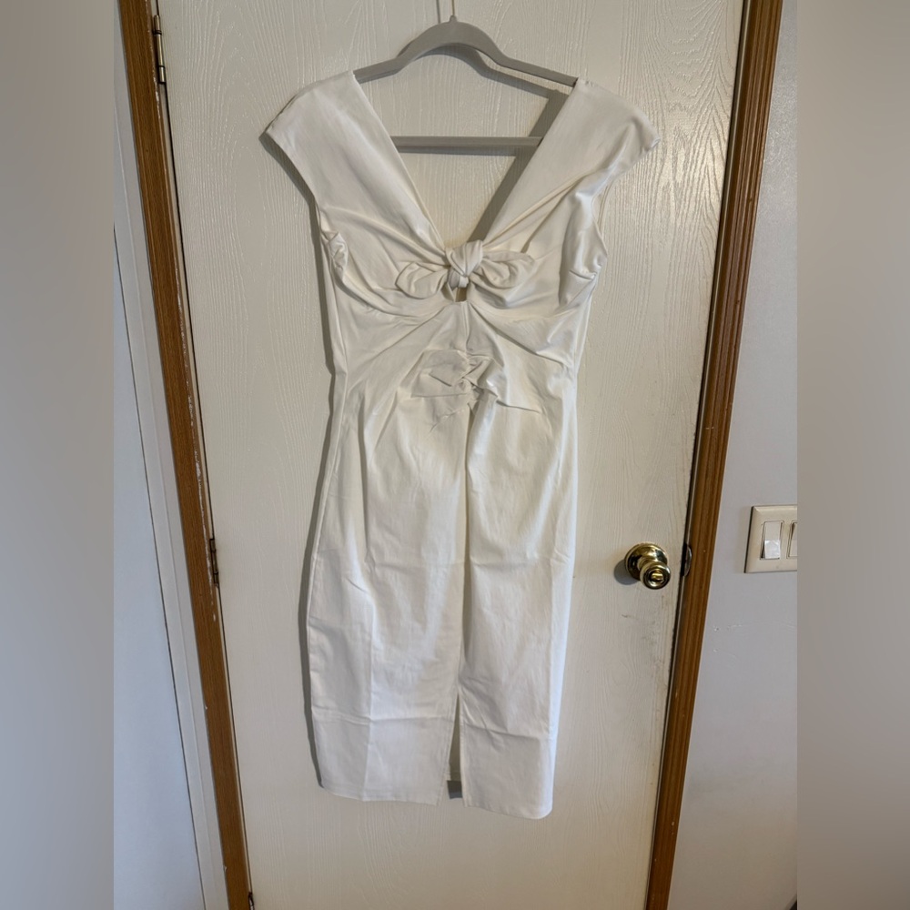 Dixiefried/Pinup Girl Clothing white Marilyn dress XL, NWT